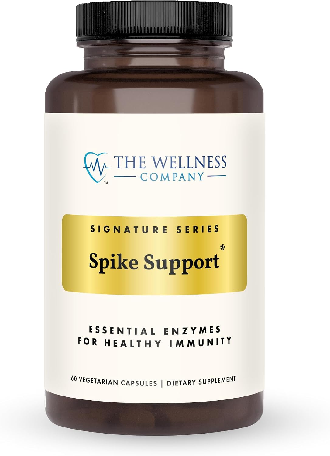 The Wellness Company Spike Support – Nattokinase, Dandelion Root & Black Sativa | 60ct (1 Month Supply) - görsel 1