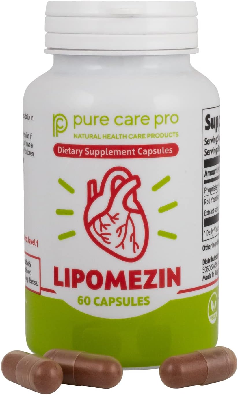 Pure Care Pro Synergistic Cholesterol Support Blend – 60 Vegetarian Capsules - görsel 8