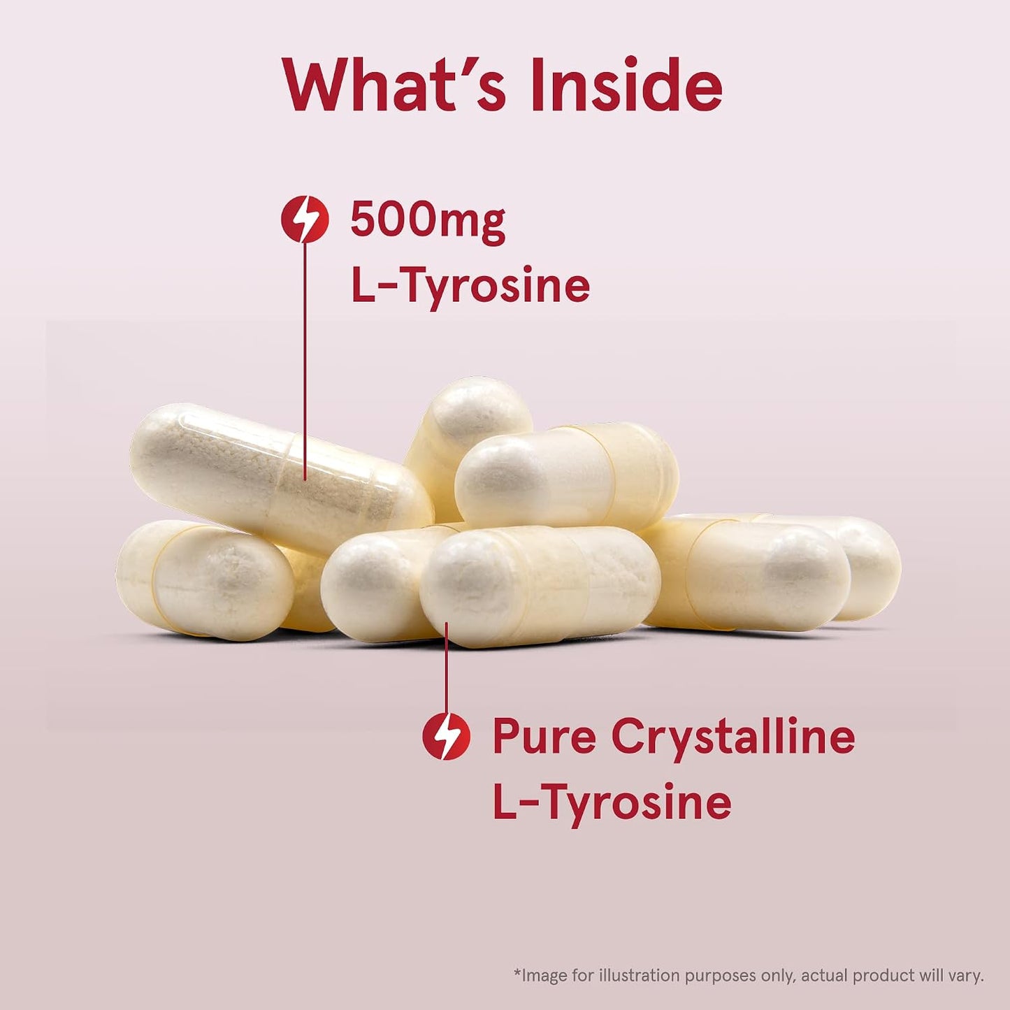 Jarrow Formulae L-Tyrosine 500 mg - 100 Capsules - görsel 3