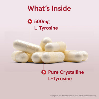 Jarrow Formulae L-Tyrosine 500 mg - 100 Capsules