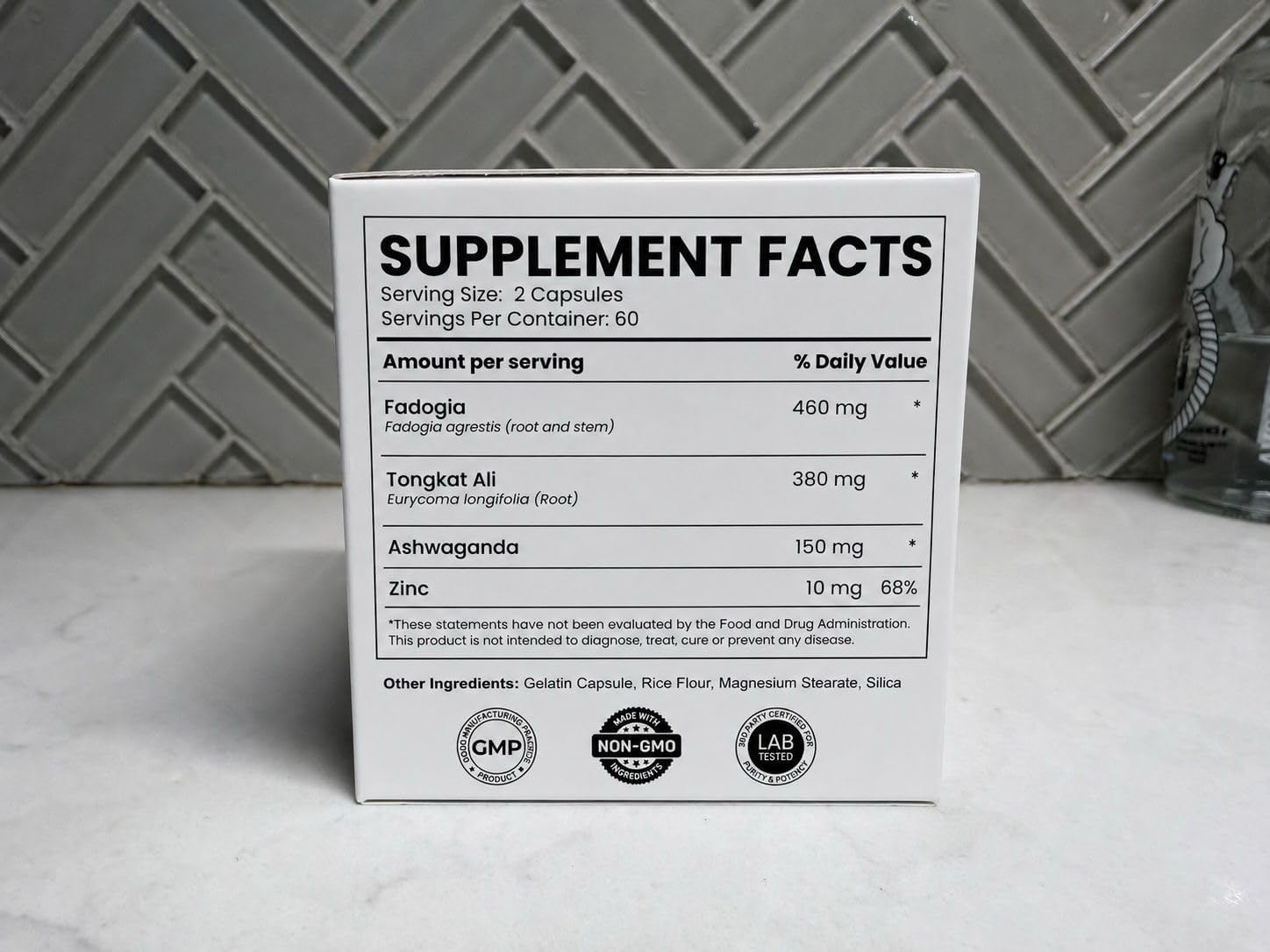 BIG TREE HERBALS Sports Nutrition Supplement with Tongkat Ali, Ashwagandha - Dietary Supplement for Energy, Stamina and Muscle Support - görsel 2