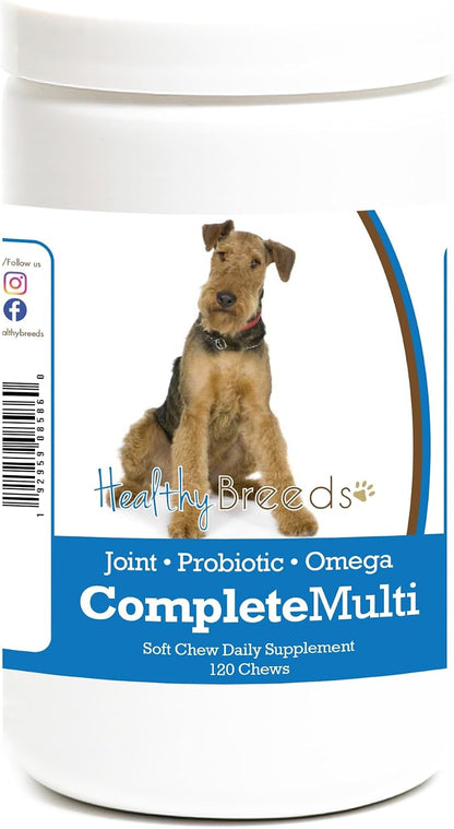 Healthy Breeds Airedale Terrier All-in-One Multivitamin Soft Chews 120 Chews