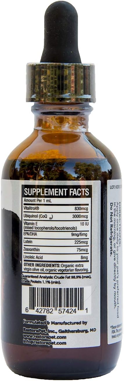 RestoraPet Bacon Liquid Multivitamin for Dogs and Cats - görsel 9