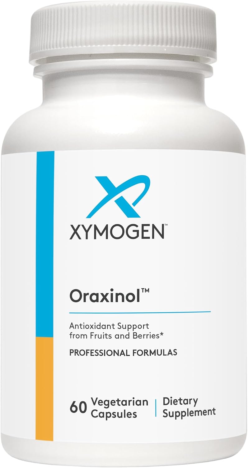 XYMOGEN Oraxinol - Proprietary Fruit & Berry Extract Blend - Cardiovascular & Vascular Health Support - Vegetarian, Gluten-Free & Non-GMO - 60 Capsules - görsel 4