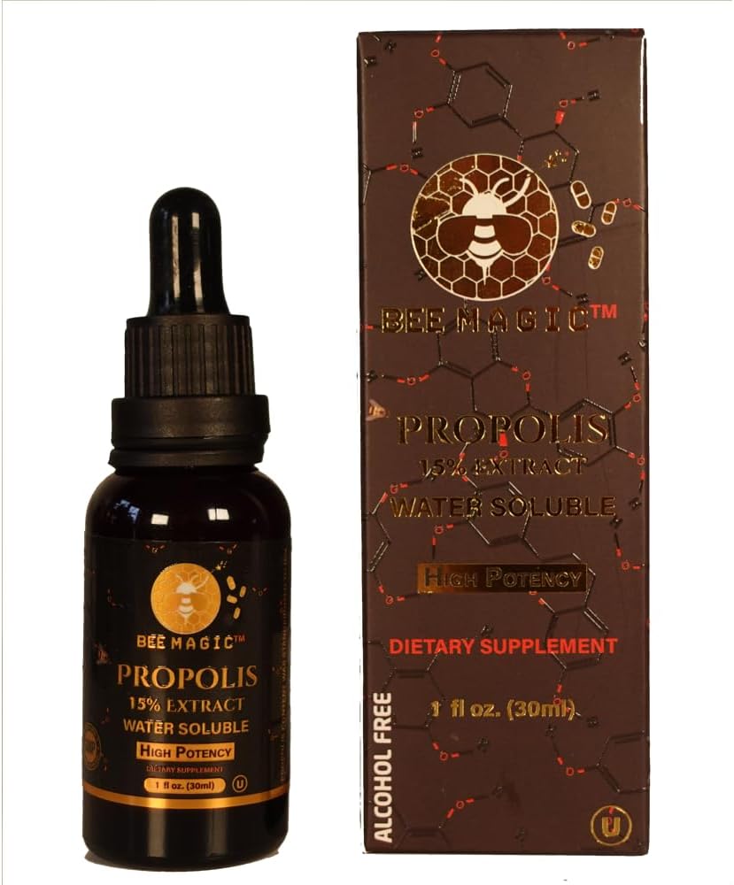 Propolis Extract, 15% Water Soluble, 30 ml/1 fl.oz, Kosher OU - görsel 1