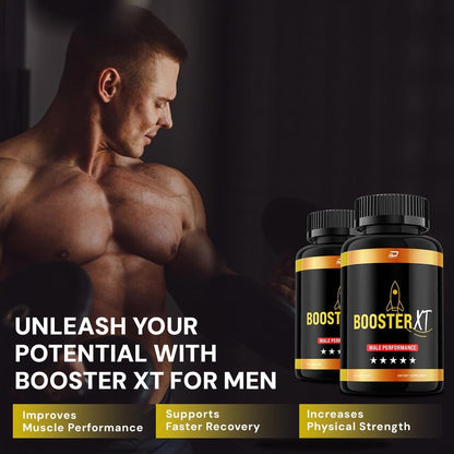 Booster XT for Men Capsules – BoosterXT Vitamin Complex (5 Pack – 300 Capsules)