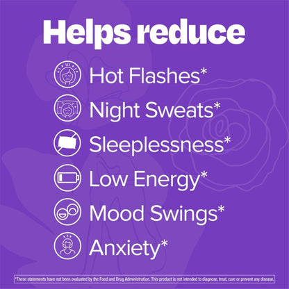 Cystex Menopause Support Powder - Daily Support for Hot Flushes, Night Sweats, & Mood Balance - Electrolyte-Enhanced Drink Mix with Clinically-Studied Ingredients, Berry Flavour - 15 Servings