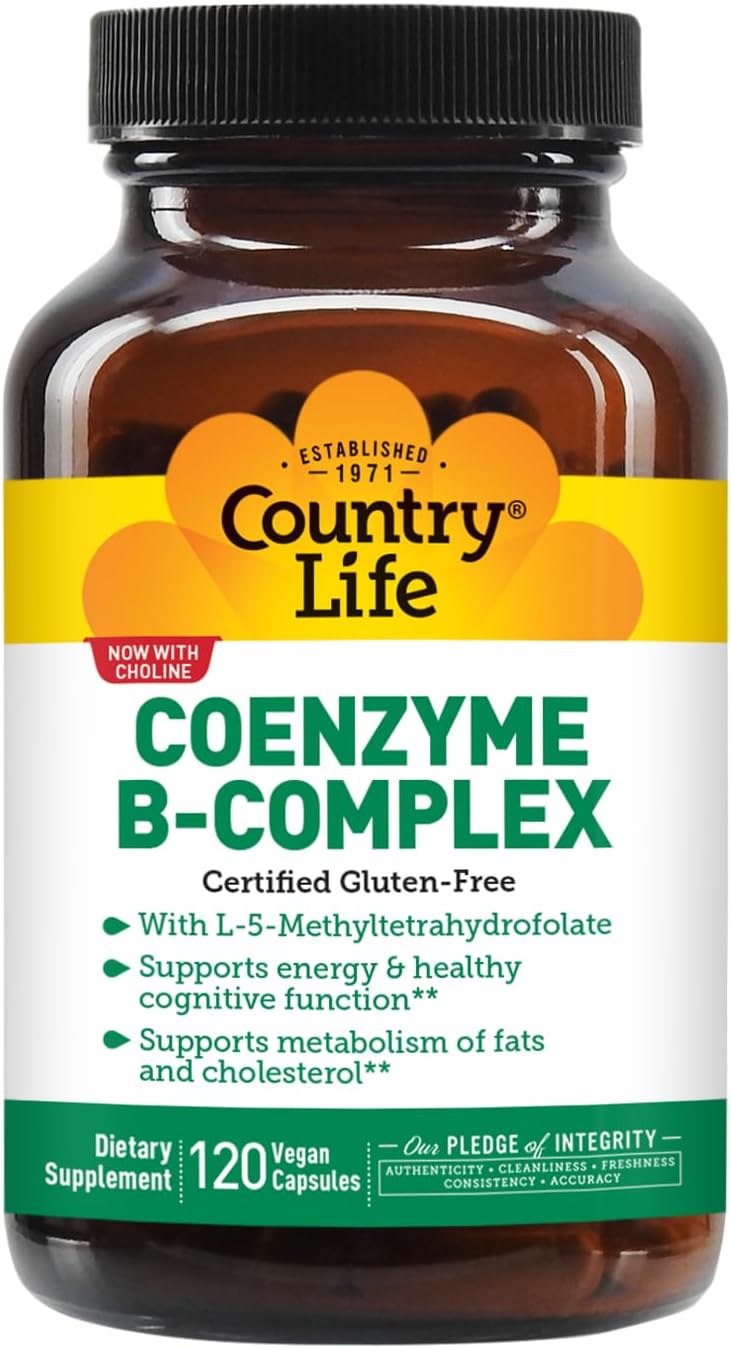 Country Life Coenzyme B-Complex, 120 Capsules - görsel 9