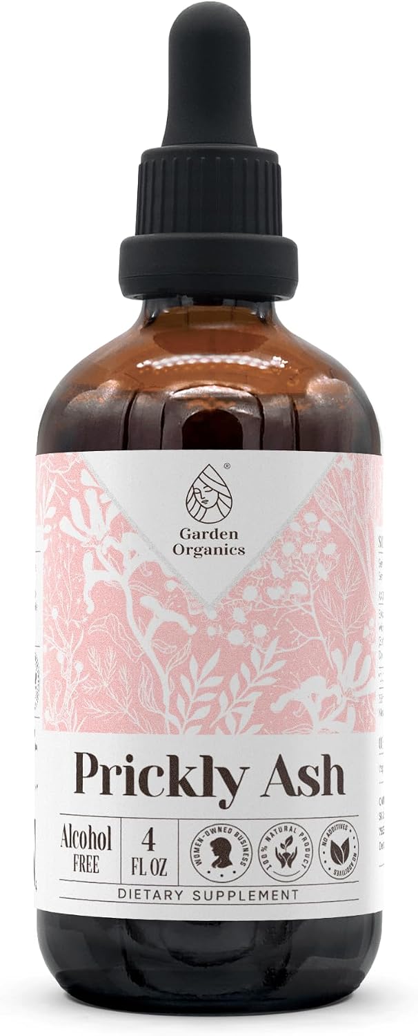 Prickly Ash Alcohol-Free Traditional Herbal Tincture, Liquid Drops (118 ml) - görsel 1