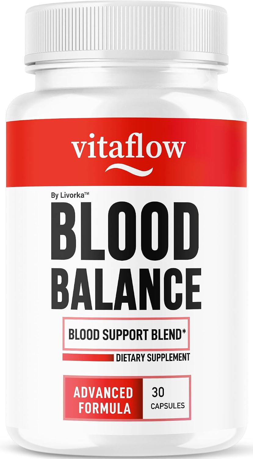 VitaFlow Capsules – Balance Support Supplement, All-Natural Premium Formula, 30 Capsules - görsel 1