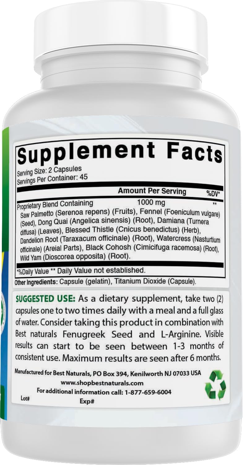 Best Naturals Breast-Ultra Breast Support Capsules – 90 Capsules (Pack of 3) - görsel 6