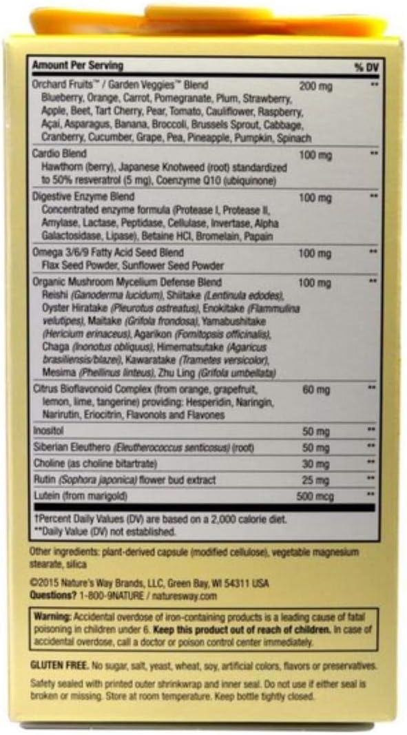 Nature's Way Alive! Max 6 Daily Multi-Vitamin - 90 Veg Capsules - görsel 3