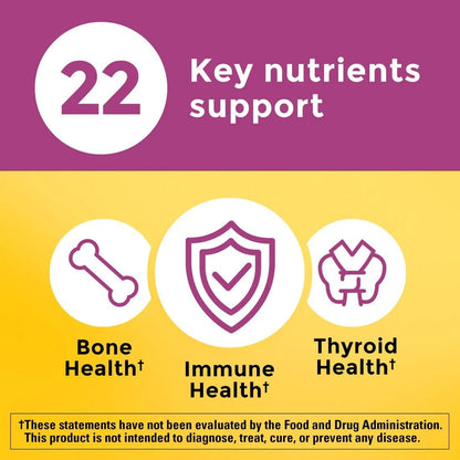 Nature Made Multi for Her 50+ Vitamin & Mineral Tablets, 180 Count (Pack of 2)