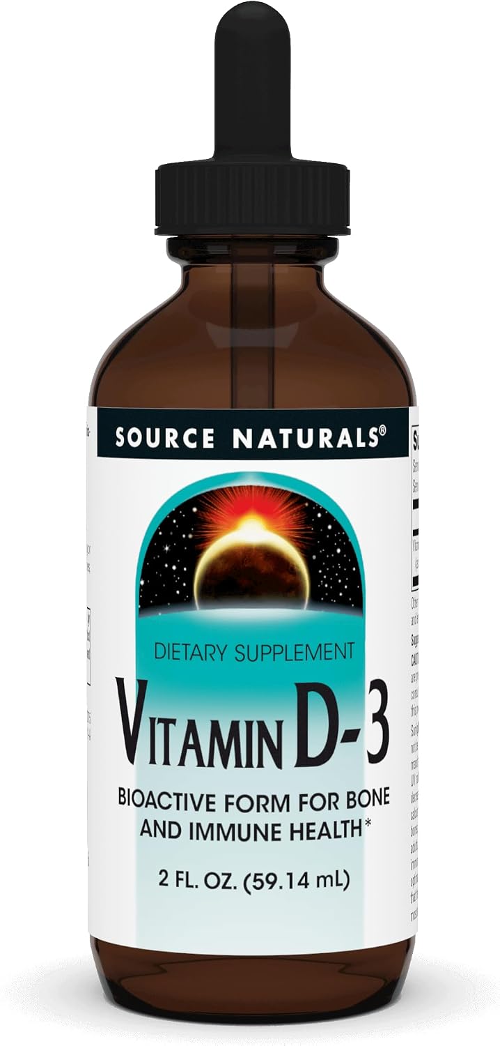 Source Naturals Vitamin D-3 Liquid Drops, 2000 IU, 30 ml - görsel 7