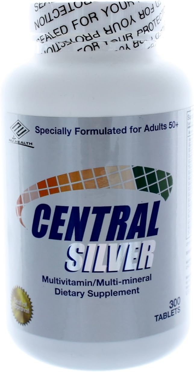 Centre Silver Multivitamin and Multimineral Supplement, 300 Tablets - görsel 1