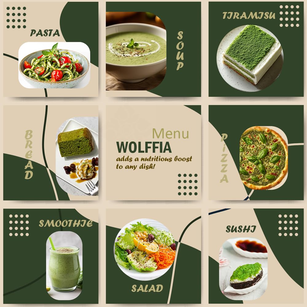 AMA GROW Premium Dried Wolffia globosa Superfood - 60g - görsel 5