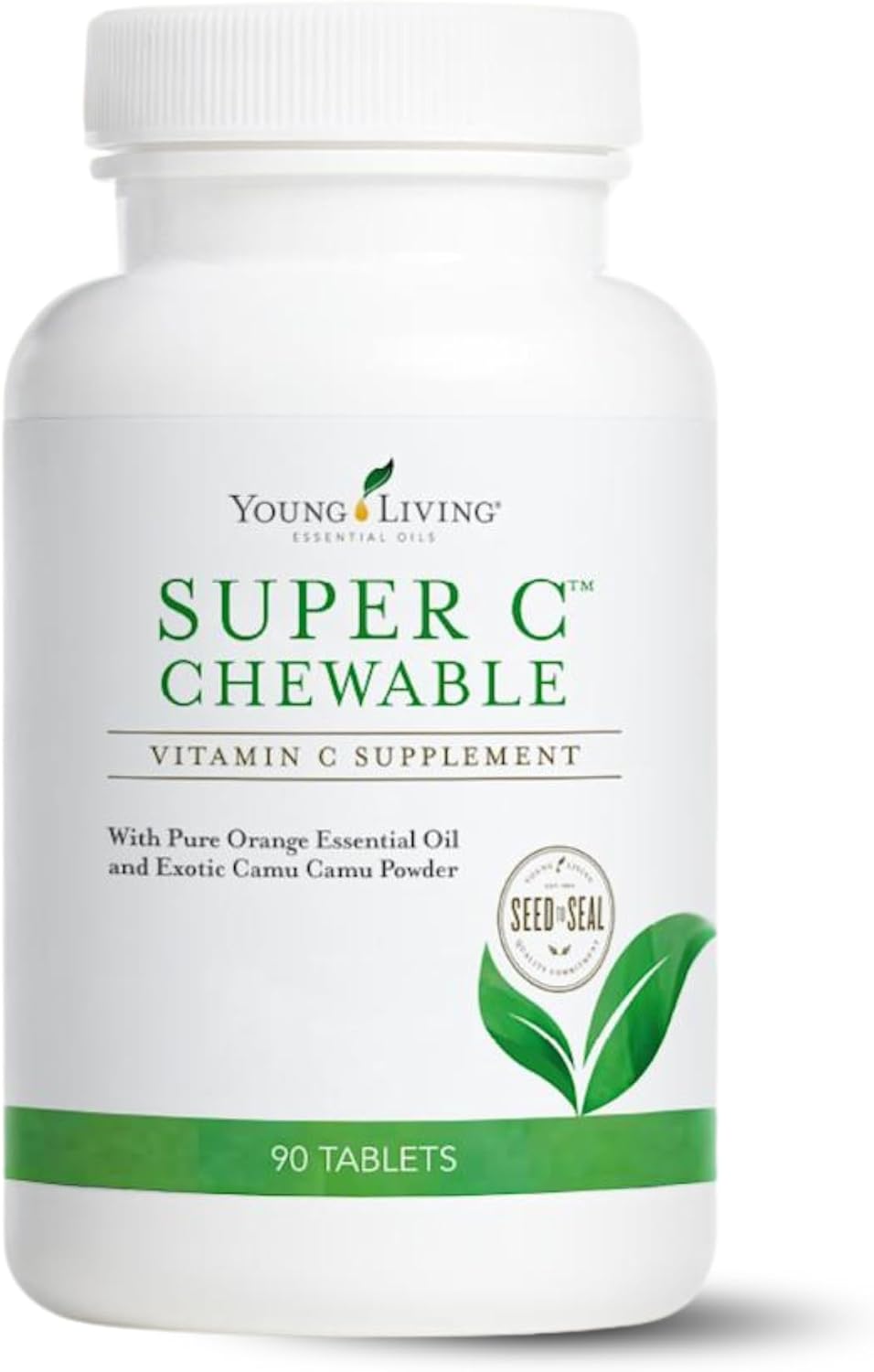 Young Living Super C Chewable Tablets – Vitamin C with Camu Camu, Acerola, and Rose Hip - görsel 1