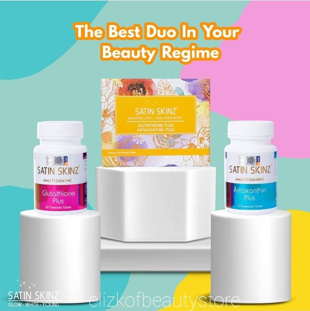 Satin Skinz GLUTATHIONE Plus and ASTAXNTHIN Plus - görsel 7