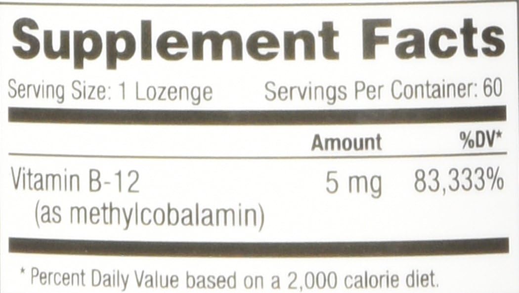NuMedica Methyl B12 Rx – 60 Lozenges - görsel 4