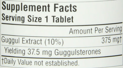 Source Naturals Guggulsterones – 37.5 mg, 120 Tablets