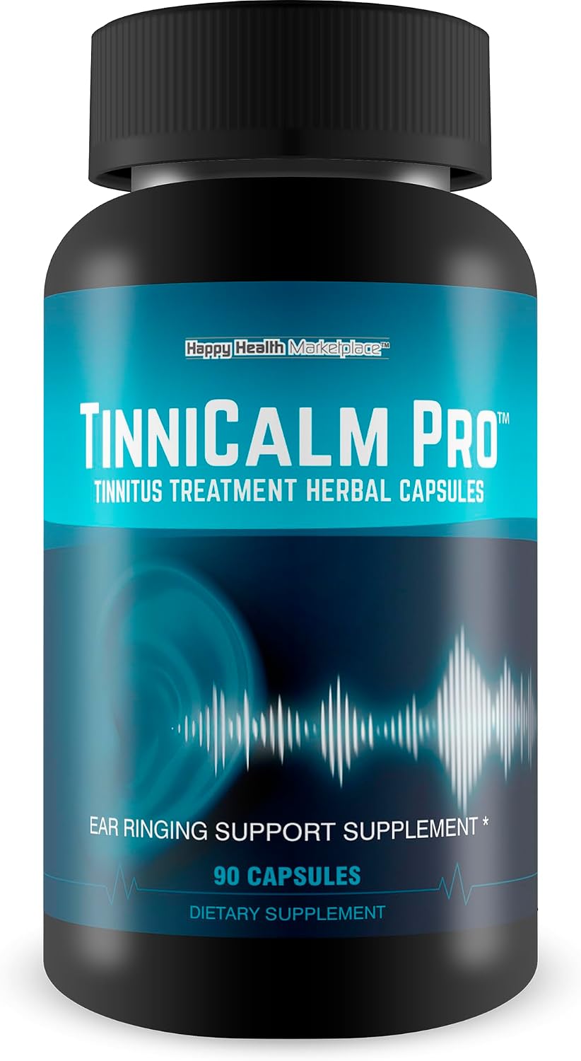 TinniCalm Pro - Natural Tinnitus Relief Herbal Capsules - görsel 1
