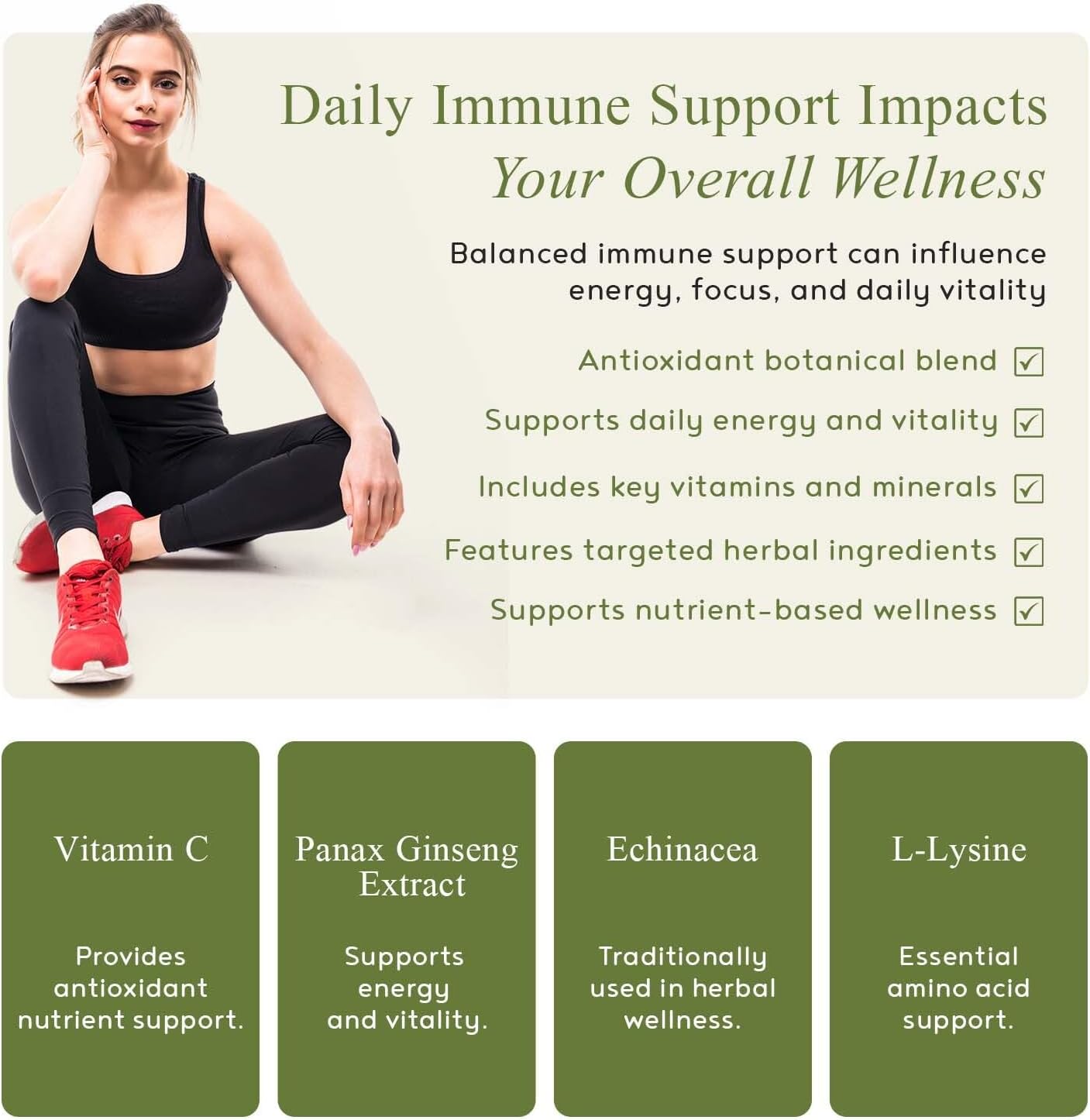 M.D. Blend Immune Boost Supplement - 60 Capsules - görsel 3