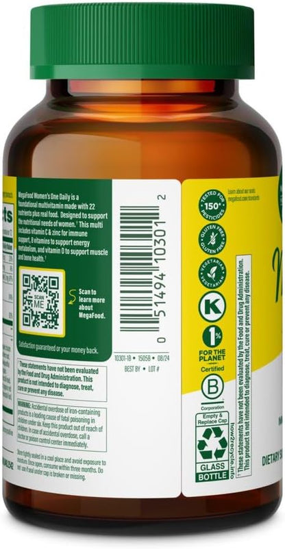 MegaFood Women's One Daily, 72 Tablets
