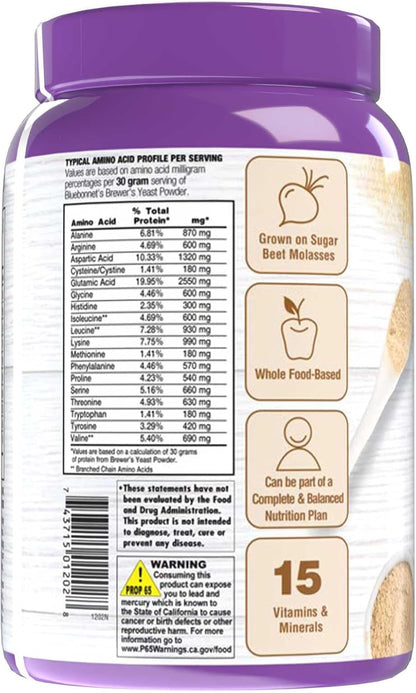 Bluebonnet Nutrition Super Earth Brewers Yeast Powder, 907 g