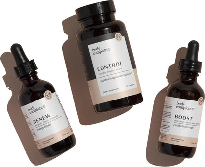 BODY COMPLETE RX Boost Drops - Maca Root, Rhodiola, Amino Acids - Energy & Traditional Vitality Support - 60 ml Liquid Drops