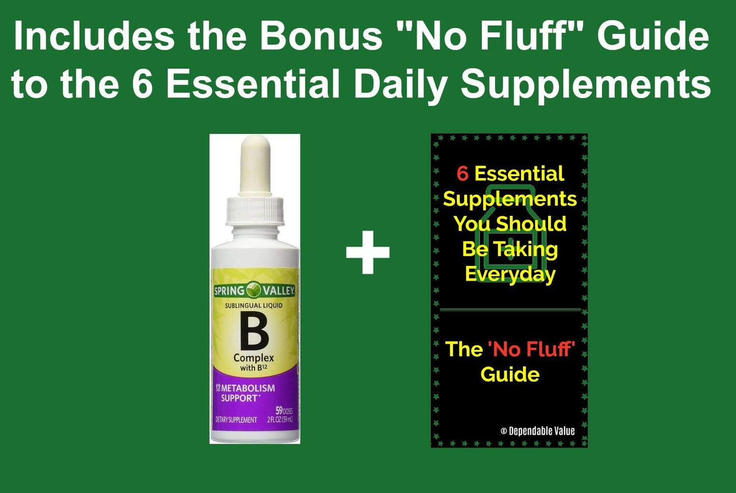 Vitamin B Complex Sublingual Liquid Drops - Energy Support with B Vitamins - görsel 3