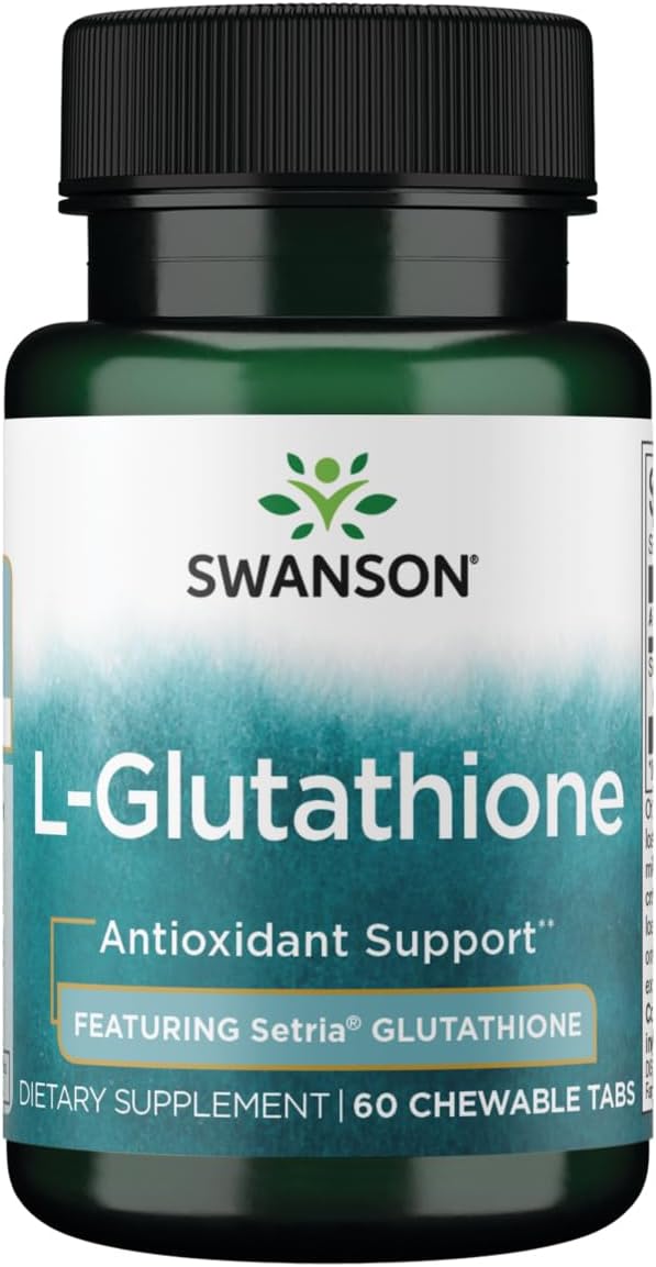 Swanson Supplemelts Sublingual L-Glutathione 50 mg, 60 Chewable Tablets - görsel 1