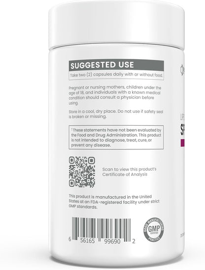 Renue By Science Liposomal Spermidine Supplement, 8mg per Serving, 90 Capsules