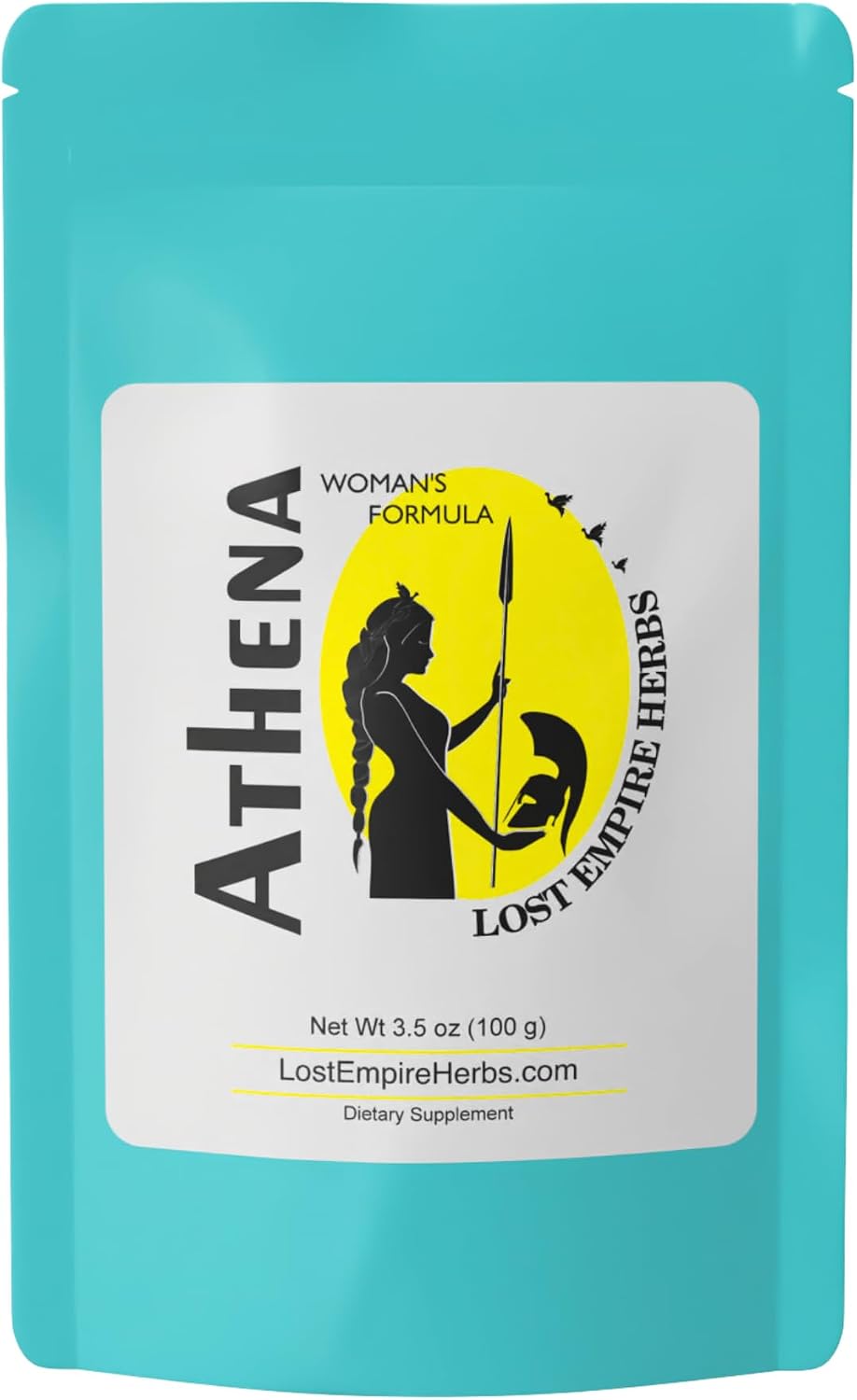 Athena Woman’s Formula Herbal Powder Blend – Dong Quai, Shatavari, Pine Pollen, Schisandra, Goji, Sea Buckthorn (100g) - görsel 1