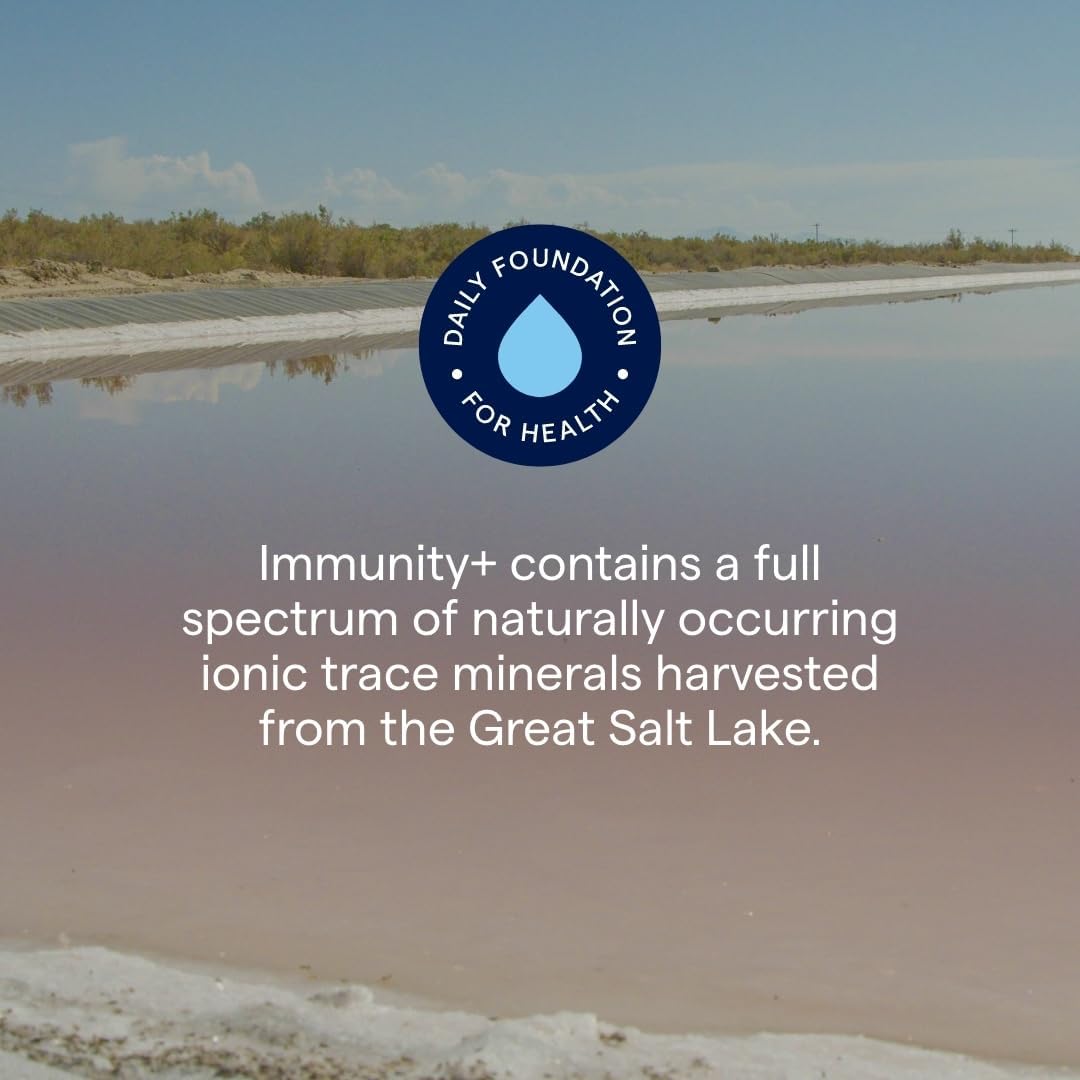 Trace Minerals Liquid Immunity+ with Elderberry, Zinc, Vitamins C & D - Mixed Berry - 30 oz - görsel 3