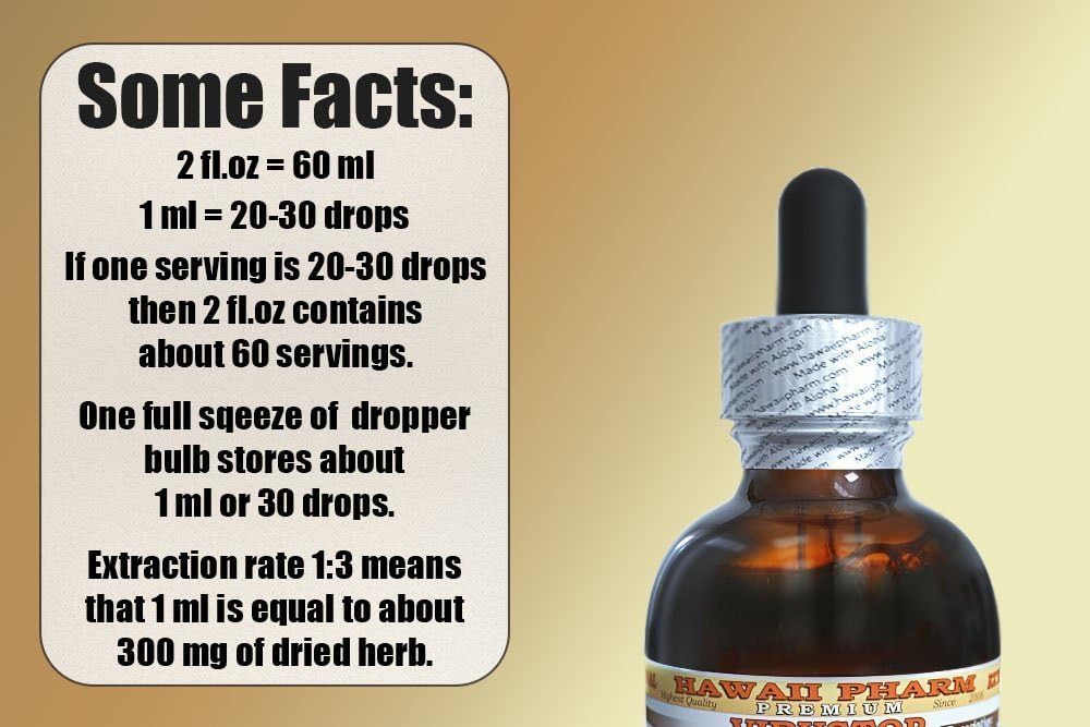 Wormwood Alcohol-Free Liquid Extract, Wormwood (Artemisia Absinthium) Dried Herb Glycerite – 2 fl oz (60 ml) - görsel 2