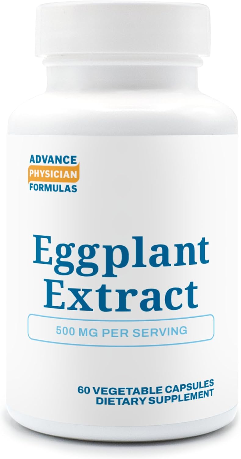 Aubergine Extract 500 mg, 60 Vegetable Capsules - görsel 1