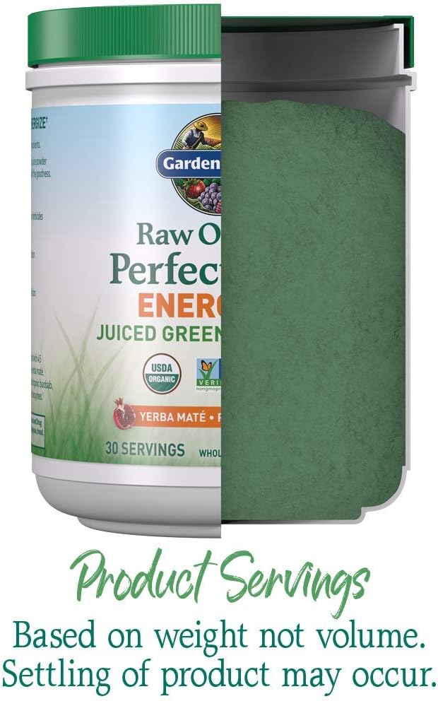 Garden of Life Raw Organic Perfect Food Energiser, Yerba Mate Pomegranate, 30 Servings - görsel 4