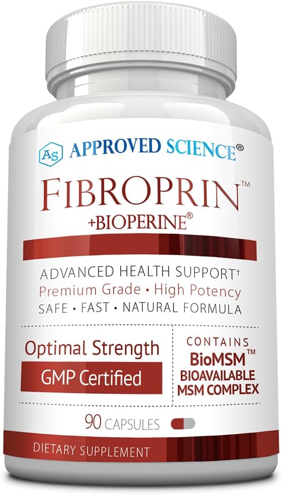 Approved Science Fibroprin – Nerve & Muscle Support (270 Capsules, 3-Month Supply) - görsel 8