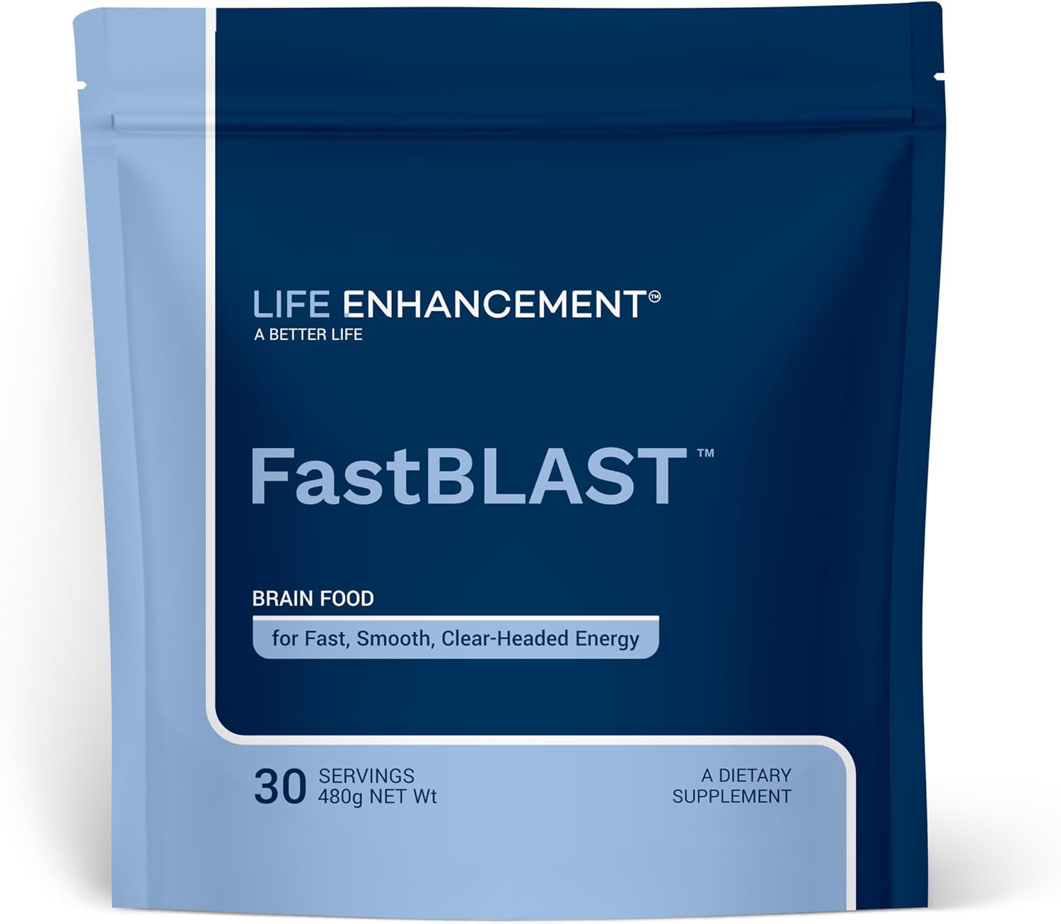 Life Enhancement FASTBLAST - Energy Powder with B Vitamins & Amino Acids - görsel 1