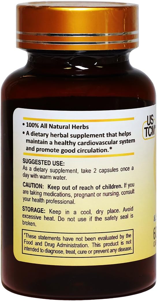 Tienchi Danshen Capsules – Pseudoginseng & Red Sage for Cardiovascular Support - görsel 2