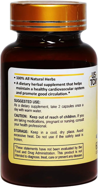 Tienchi Danshen Capsules – Pseudoginseng & Red Sage for Cardiovascular Support