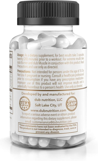 Dub Nutrition Youth - Formula with Acai, Resveratrol, Curcumin, Vitamins A, C, D, E, B12, and CoQ10 - Supports Immunity and Mobility - 90 Capsules