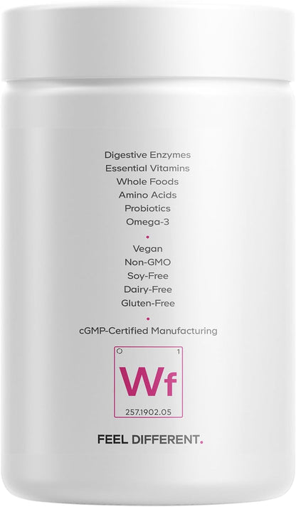 Codeage Women’s Daily Multivitamin, 25+ Vitamins & Minerals, Fermented, Organic Whole Foods, Probiotics – Vegan (2 Pack)