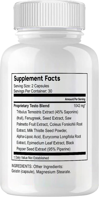 Proto Flow Male Capsules (3 Pack, 180 Capsules)