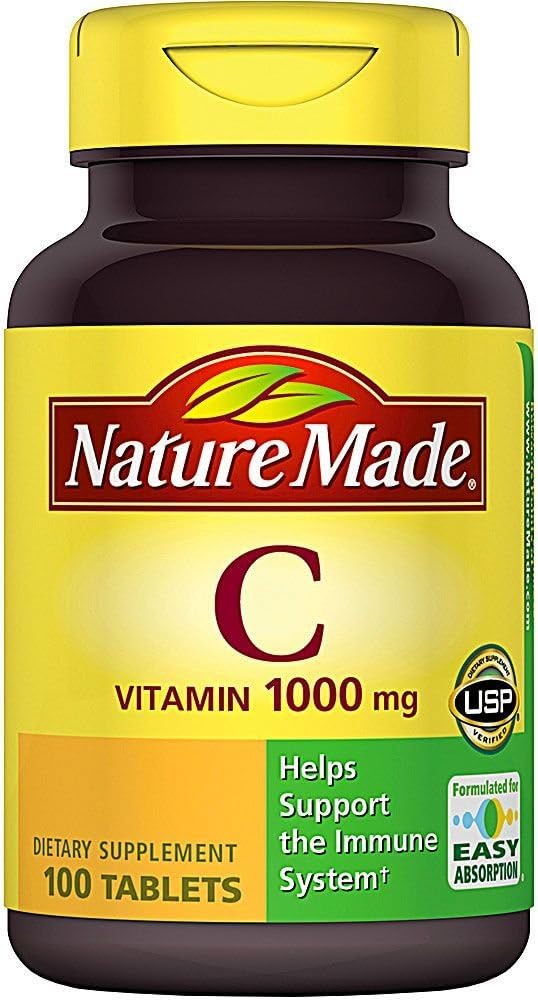 Nature Made Vitamin C 1000 mg Tablets, 100 Tablets - görsel 1