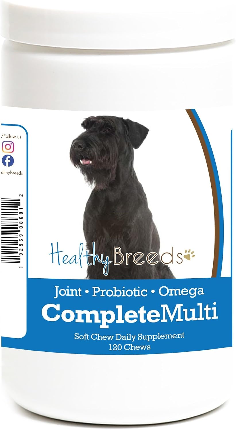 Healthy Breeds Giant Schnauzer All in One – Vitamins A, B, C, D, E, and K: Essential for immune function, vision, – Image 1
