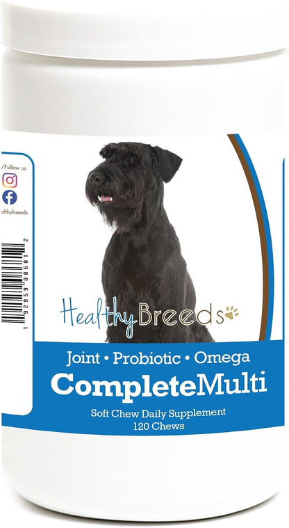 Healthy Breeds Giant Schnauzer All in One – Vitamins A, B, C, D, E, and K: Essential for immune function, vision, – Image 1