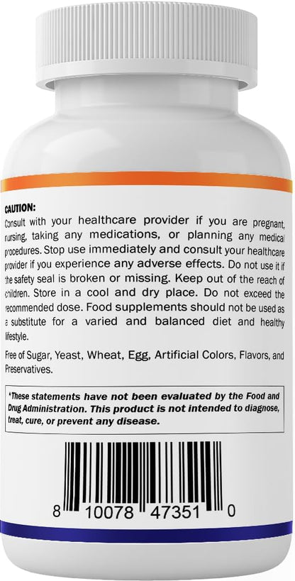 Vitamatic Biotin 10,000 mcg (10 mg) - 365 Vegan Tablets for Hair, Skin and Nails