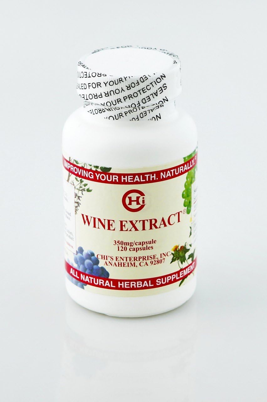 Chi's Enterprise Wine Extract - 120 Capsules - görsel 1