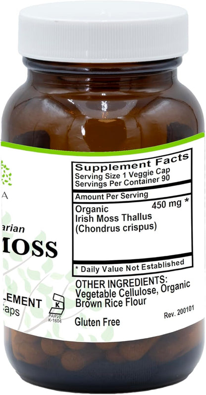 Hale Ola Irish Sea Moss Capsules – 450mg Vegan Supplement